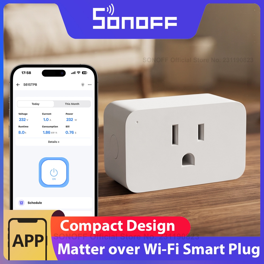 Shelly Plug - SONOFF S61STPB iPlug Gen2 Tip B