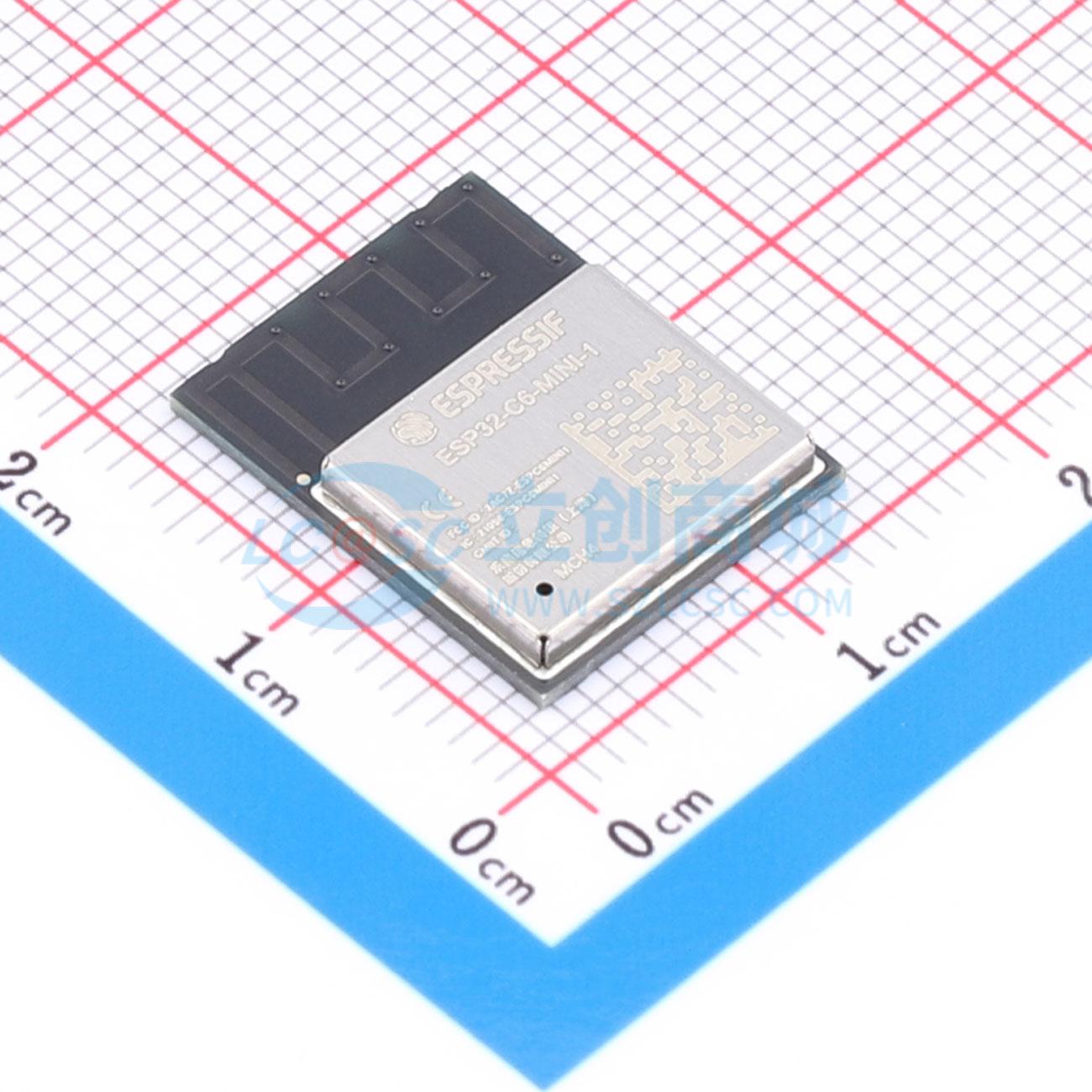 Smart Home Module Iot - 3 adet ESP32-C6-MINI-1-H4 SMD 16.6x13.2mm WiFi