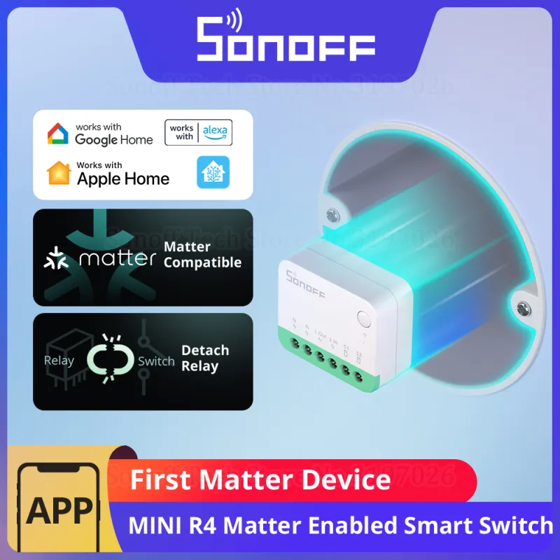 Sonoff - SONOFF MINIR4M MINI Extreme Wi-Fi Akıllı