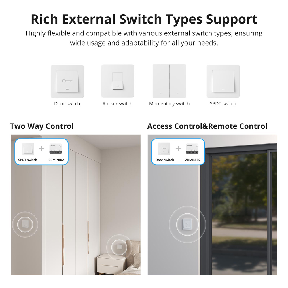 SONOFF ZBMINIR2 Zigbee Akıllı  - Sonoff Basic incelemesi ve fiyatı