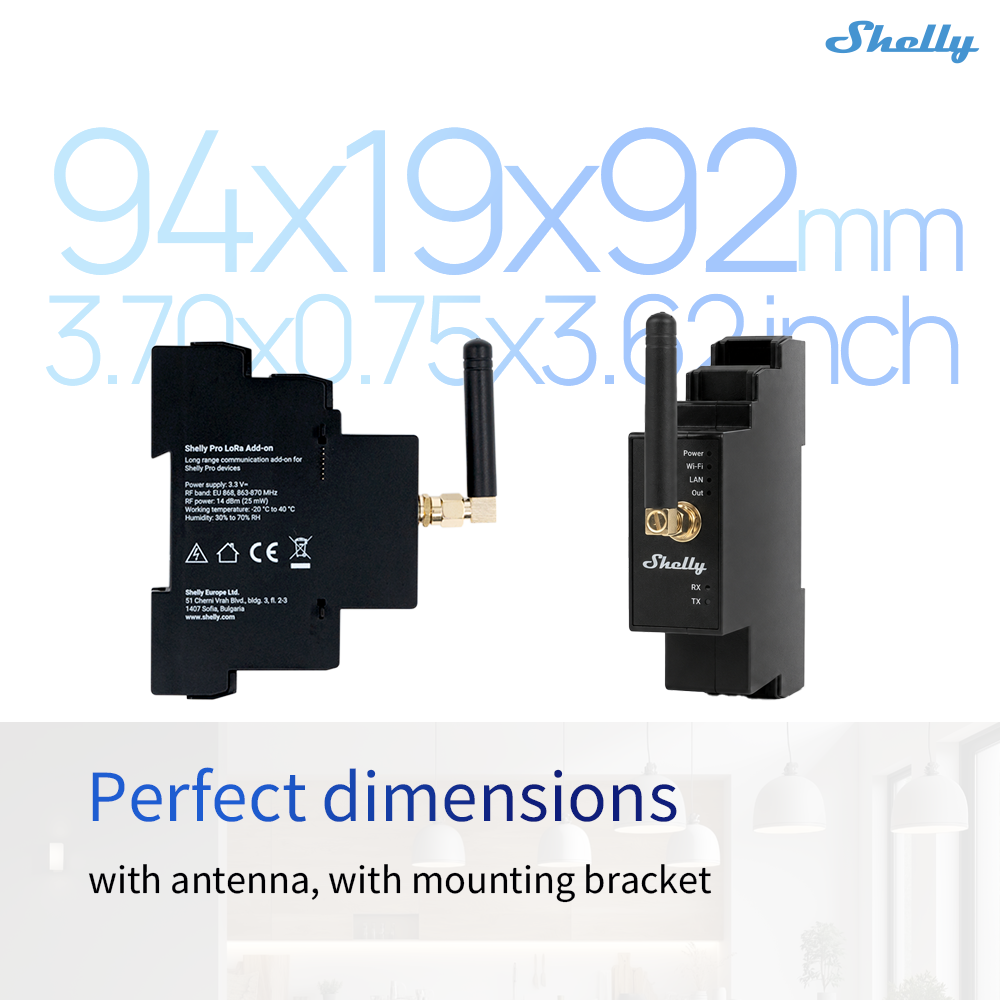 Shelly Pro LoRa Eklentisi, Bel - Shelly Plug incelemesi ve fiyatı