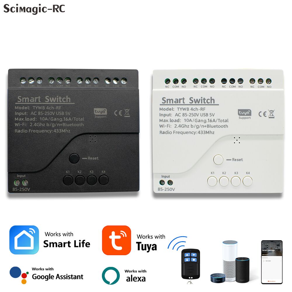 4CH Tuya Akıllı Wifi Anahtar M - Tuya 4 Channel incelemesi ve fiyatı