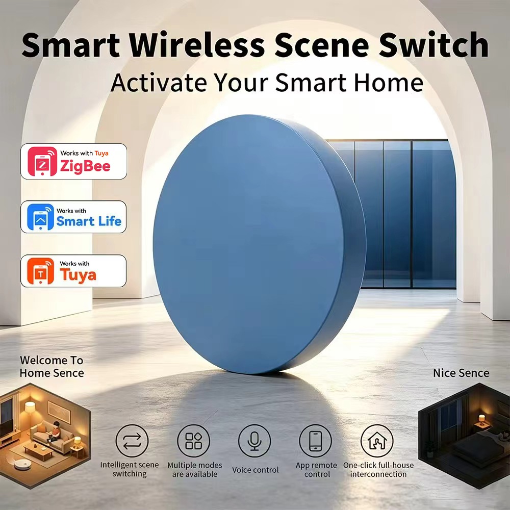 Zigbee Akıllı Sahne Düğmesi Tu - Smart Relay Tuya incelemesi ve fiyatı